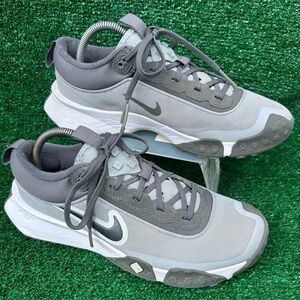 Nike Air Diamond Varsity Turf Baseball Shoes Wolf Grey Men’s Size 8 DZ0502-003